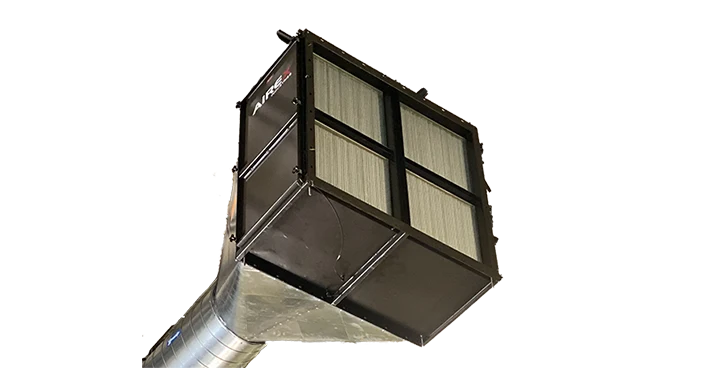 HEPA AIR FILTERS WITH HEPAX FILTER HOUSING