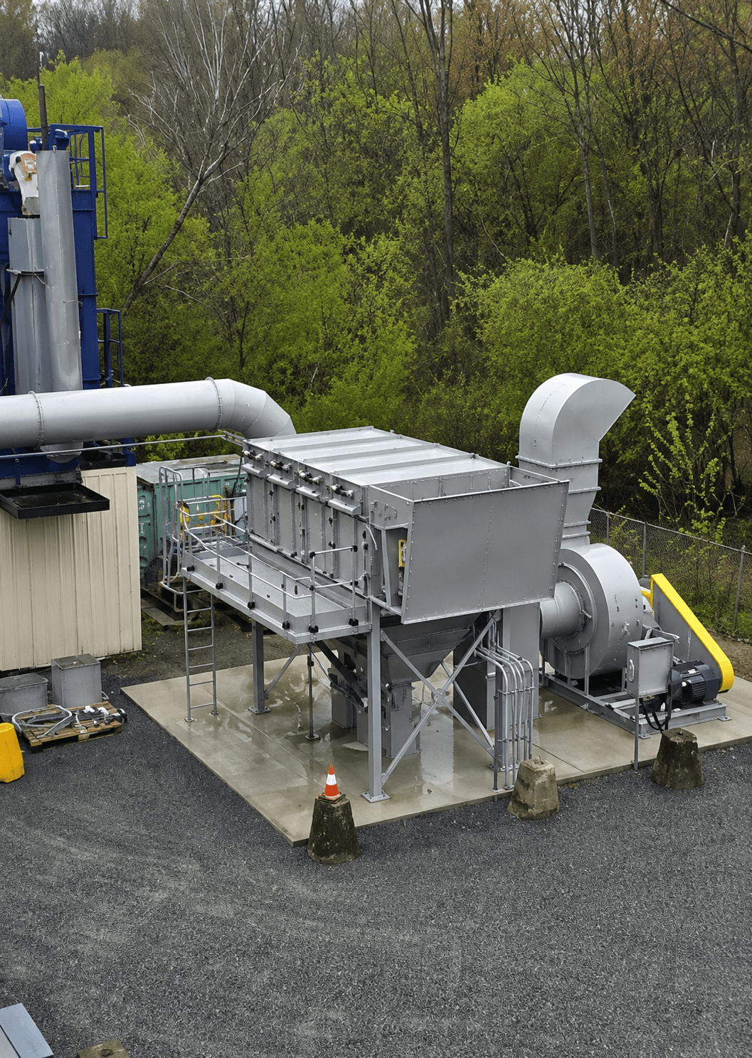 Airex Platinum Series PS-48 Dust Collector installed at Aktore
